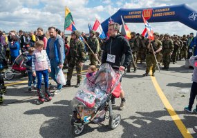 Šiauliuose vyko tradicinis bėgimas „Runway Run 2018 - 4
