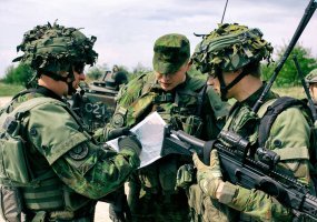 LDK Algirdo bataliono kariai pratybose Jungtinėje Karalystėje ruošiasi pratybų aktyviajai fazei - 2