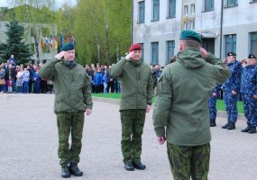 Rukloje Lietuvos Respublikai prisiekė per 140 karių - 1