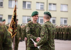 Klaipėdoje - Dragūnų bataliono šauktinių išlydėtuvės į atsargą  - 2