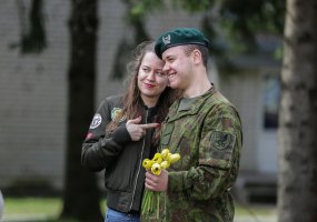 Klaipėdoje - Dragūnų bataliono šauktinių išlydėtuvės į atsargą  - 6
