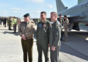 Lietuvos kariuomenės Karinių oro pajėgų Aviacijos bazėje Šiauliuose vyko NATO oro policijos... - 2