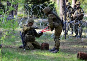 Įpusėjo pagrindinės Juozo Vitkaus inžinerijos bataliono pratybos „Inžinierių griausmas 2018“ - 4