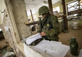 Įpusėjo pagrindinės Juozo Vitkaus inžinerijos bataliono pratybos „Inžinierių griausmas 2018“ - 6
