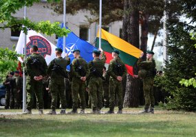 Vyko iškilmingas pratybų „Ugninis griausmas 2018“ atidarymas - 1