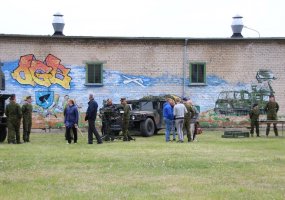 Oro gynybos batalione – NPPKT karių išleidimo į atsargą ceremonija  - 6