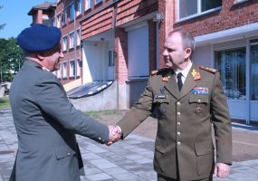 Lietuvoje lankėsi Europos Sąjungos karinio komiteto pirmininkas generolas Mikhailas Kostarakosas - 5
