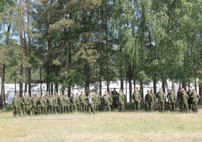 Parengtojo rezervo kariai atvyko į pratybų vietą gen. K. Veverskio poligone - 6
