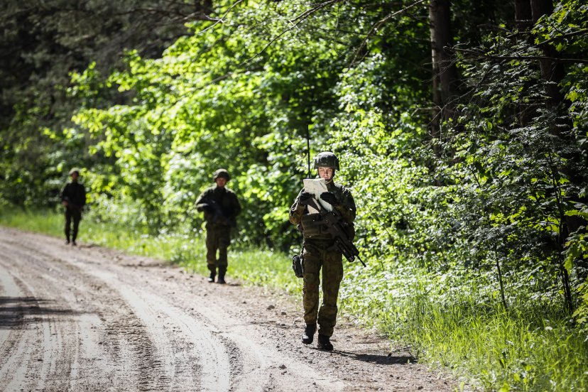 Dragūnų batalione  karinius  įgūdžius atnaujino  per 250   rezervo karių
