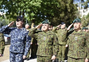 Pratybų vadovas gen. mjr. V. Vaikšnoras  „Tikiu, kad „Perkūno Griausmo“ pratybos įeis į... - 3