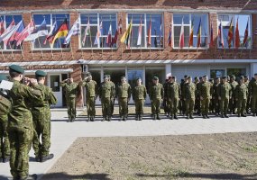 Pratybų vadovas gen. mjr. V. Vaikšnoras  „Tikiu, kad „Perkūno Griausmo“ pratybos įeis į... - 4