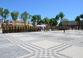Savanorių rinktinės įkūrimo minėjime – sąjungininkų karinės technikos paroda - 2