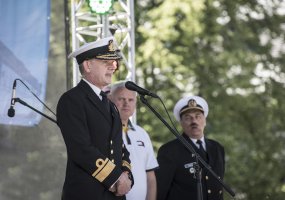 Rekordinis kiekis užsienio karo laivų ir net apie keturis tūkstančius įgulos narių dalyvavo... - 1
