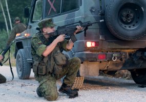 Klaipėdos regione vyko karių savanorių pratybos „Tvirtas skydas“ - 2