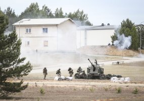 Fotogalerija: pratybų „Perkūno Griausmas“ ir „Kardo kirtis“ svečių ir žiniasklaidos diena - 2