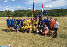 Pabradės miestelio stadione vyko futbolo turnyras Pabradės seniūno taurei laimėti - 1