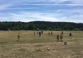 Pabradės miestelio stadione vyko futbolo turnyras Pabradės seniūno taurei laimėti - 2