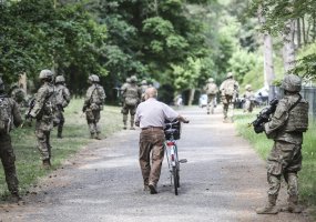 Daugiau nei 200 karinės technikos vienetų ir apie 1000 karių atliko taktinį persikėlimą per Nemuną - 3