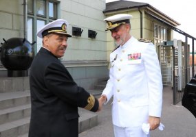 Klaipėdoje susitiko Portugalijos ir Lietuvos Karinių jūrų pajėgų vadai - 1