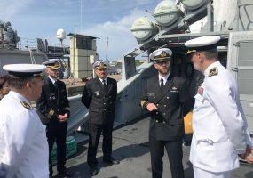 Klaipėdoje susitiko Portugalijos ir Lietuvos Karinių jūrų pajėgų vadai - 2
