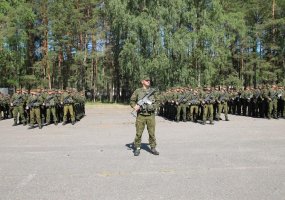 Mokymus baigė bataliono dydžio parengtojo rezervo karių dalinys - 5