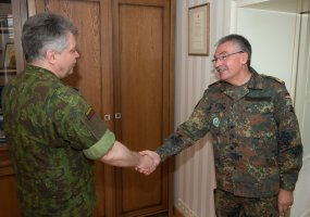  Commander of the Multinational Corps Northeast is conducting a work visit in Lithuania  - 1