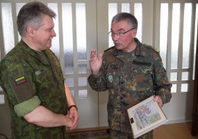  Commander of the Multinational Corps Northeast is conducting a work visit in Lithuania  - 2