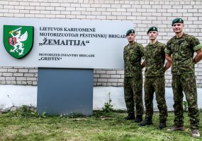 Nuo šauktinio iki grandinio laipsnio profesionalioje tarnyboje - 1