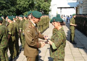 Lietuvos kariuomenės rezervo karininkų gretas papildė 91 leitenantas - 4