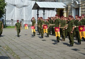 Krašto apsaugos savanorių pajėgų Dariaus ir Girėno apygardos 2-osios rinktinės kovinė vėliava... - 4