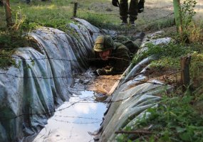 Oro gynybos bataliono šauktiniai įveikė „Oro gynybininko išbandymų kelią - 4