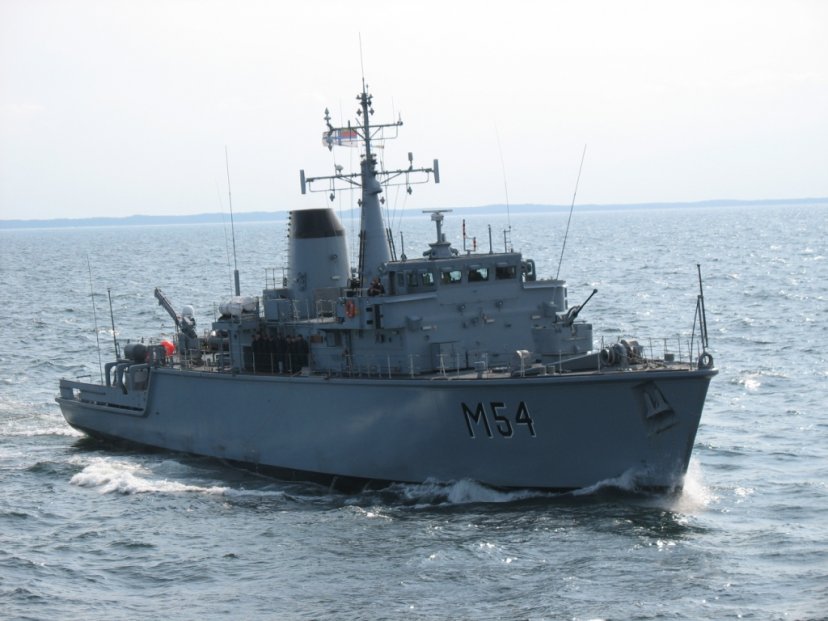 Lithuanian warship Kuršis assessed and joining the Standing NATO Mine Countermeasures Group 1