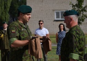 Lietuvos didžiojo kunigaikščio Gedimino štabo batalionui vadovaus mjr. E. Čiūtas - 4