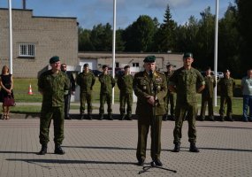 Lietuvos didžiojo kunigaikščio Gedimino štabo batalionui vadovaus mjr. E. Čiūtas - 6