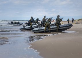 Lietuvos ir Portugalijos kariai kartu vykdė išsilaipinimo operaciją - 2