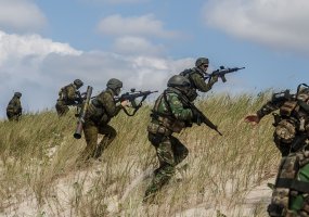 Lietuvos ir Portugalijos kariai kartu vykdė išsilaipinimo operaciją - 3