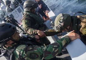 Lietuvos ir Portugalijos kariai kartu vykdė išsilaipinimo operaciją - 6