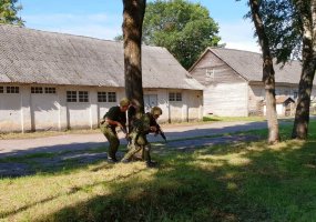 Tęsiasi parengtojo rezervo karių mokymai Karaliaus Mindaugo husarų batalione - 3