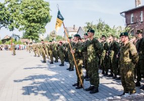 Lietuvos Respublikai prisiekė Kęstučio bataliono kariai - 3