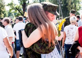 Lietuvos Respublikai prisiekė Kęstučio bataliono kariai - 6