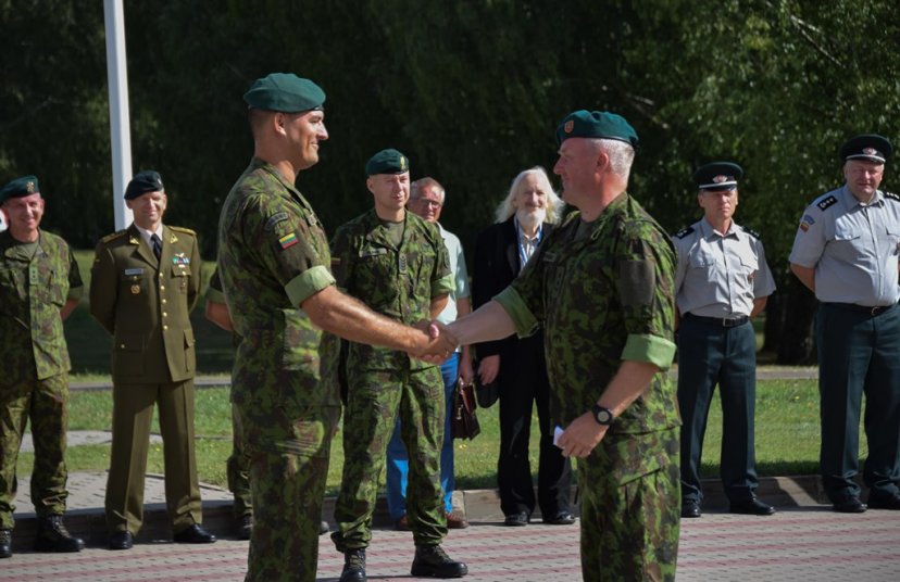 Lietuvos didžiojo kunigaikščio Gedimino štabo batalionui vadovaus mjr. E. Čiūtas