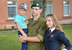 Ulonų batalione į atsargą išleisti tarnybą baigę šauktiniai - 3