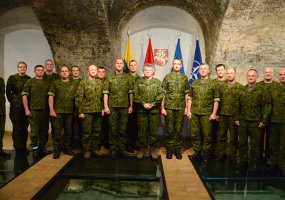Vaidoto bataliono vyriausiajam puskarininkiui – seržanto majoro karinis laipsnis - 3