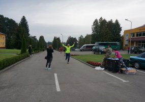 Pusmaratonio Ukrainoje metu Lietuvos karo policininkai suteikė pirmąją medicininę pagalbą... - 3