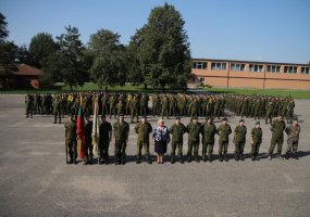 Į atsargą išleisti Vytenio bendrosios paramos logistikos bataliono šauktiniai - 2