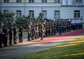 Lietuvos ir Estijos kariuomenių vadai Taline aptarė karinio bendradarbiavimo klausimus - 3