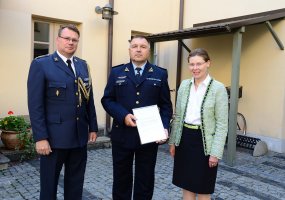 Ambassador of Sweden thanked Lithuanian Air Force helicopter crews for help during fires in Sweden - 1