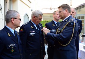 Ambassador of Sweden thanked Lithuanian Air Force helicopter crews for help during fires in Sweden - 2