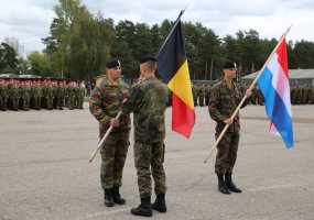 Inauguration Ceremony and Welcome for the Belgian and Luxembourg contingent of the 4th rotation... - 3