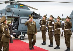 Lithuanian and Estonian Chiefs of Defence discussed military cooperation in Tallinn - 1